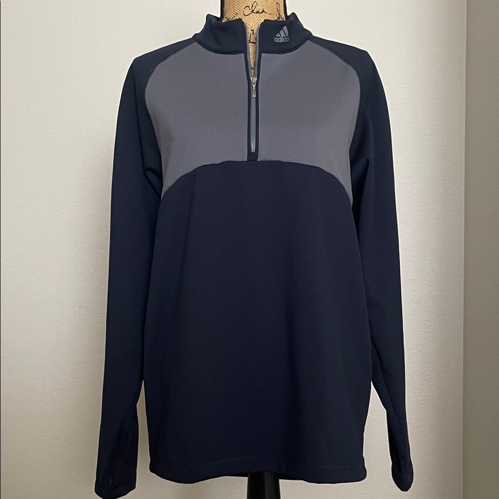 Adidas 1/4 Zip Climawarm Golf Pullover Sweatshirt